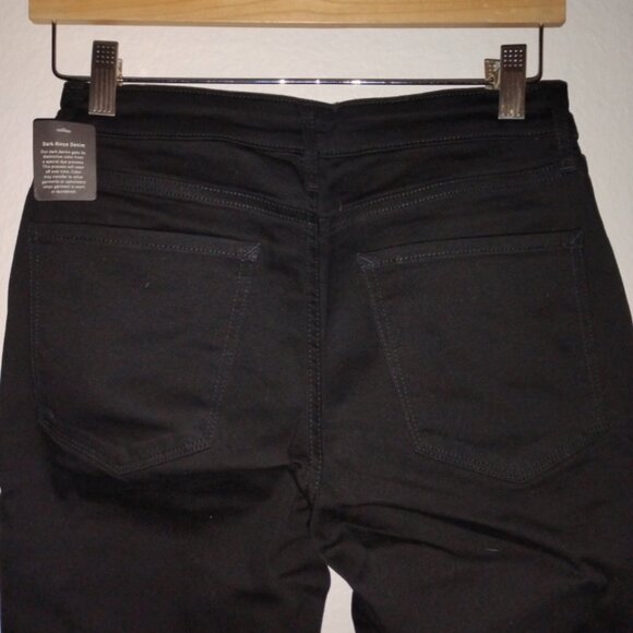 A.n.a. Mid-Rise Jeggings in Ultra Black Size 6 - Picture 4 of 4